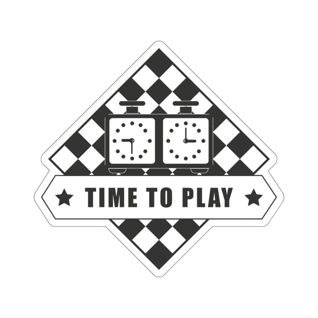 Time To Play Sticker - MateInFour